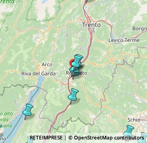 Mappa Scala 2, 38068 Rovereto TN, Italia (23.85867)