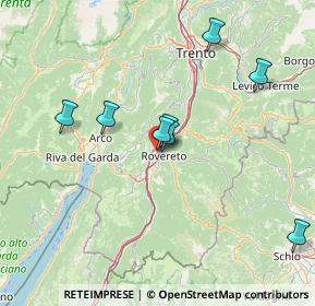 Mappa Scala 2, 38068 Rovereto TN, Italia (29.091)