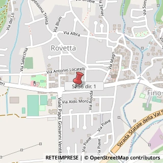 Mappa Via Andrea Fantoni,  78, 24020 Rovetta, Bergamo (Lombardia)