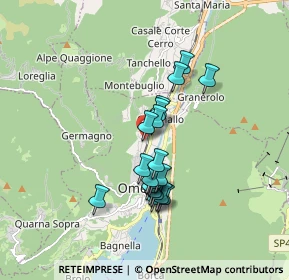 Mappa Via Don G. Bosco, 28887 Omegna VB, Italia (1.408)