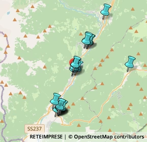 Mappa Via Sassolo, 38083 Borgo Chiese TN, Italia (3.435)