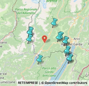 Mappa Via Sassolo, 38083 Borgo Chiese TN, Italia (14.37462)