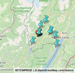 Mappa Via Sassolo, 38083 Borgo Chiese TN, Italia (6.5625)