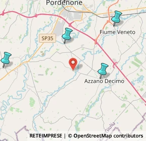 Mappa Piazza Garibaldi, 33082 Azzano Decimo PN, Italia (6.82909)