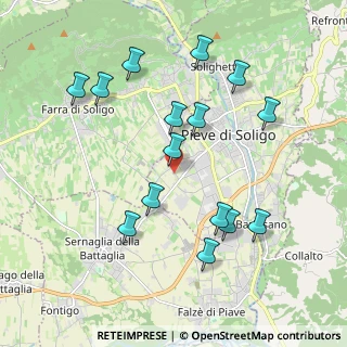 Mappa Via Luigi Pilla, 31053 Pieve di Soligo TV, Italia (1.99733)