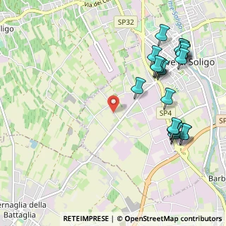 Mappa Via Luigi Pilla, 31053 Pieve di Soligo TV, Italia (1.2545)