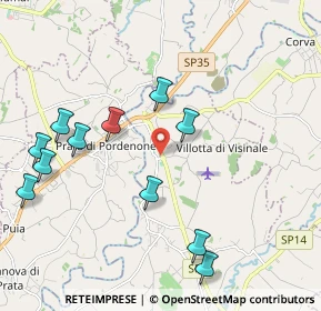 Mappa Via del Carmine, 33087 Pasiano di Pordenone PN, Italia (2.23)