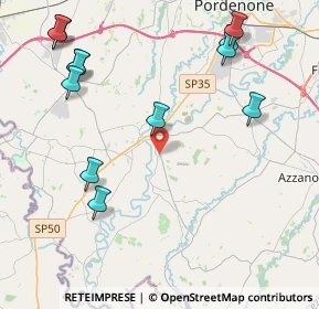 Mappa Via del Carmine, 33087 Pasiano di Pordenone PN, Italia (5.0825)