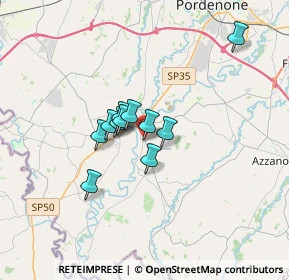 Mappa Via del Carmine, 33087 Pasiano di Pordenone PN, Italia (2.22273)