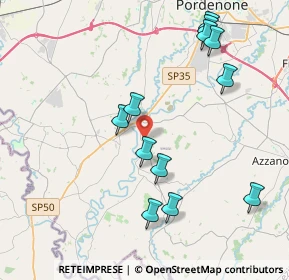 Mappa Via del Carmine, 33087 Pasiano di Pordenone PN, Italia (4.22333)