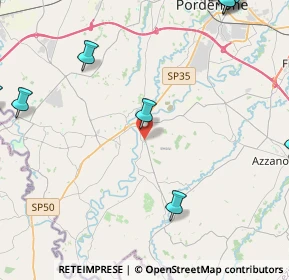 Mappa Via del Carmine, 33087 Pasiano di Pordenone PN, Italia (7.4555)