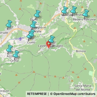 Mappa 21030 Castello Cabiaglio VA, Italia (2.74909)