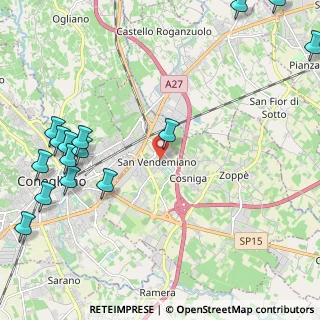 Mappa Via Manzoni, 31020 San Vendemiano TV, Italia (3.01933)