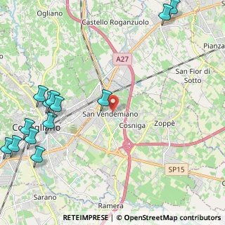 Mappa Via Manzoni, 31020 San Vendemiano TV, Italia (3.09923)