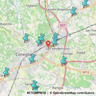 Mappa Via Treviso, 31020 San Vendemiano TV, Italia (2.52167)