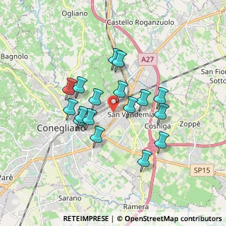 Mappa Via Treviso, 31020 San Vendemiano TV, Italia (1.45647)