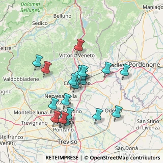 Mappa Via Treviso, 31020 San Vendemiano TV, Italia (13.543)