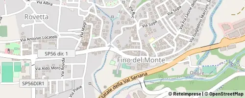 Mappa Fino del Monte
