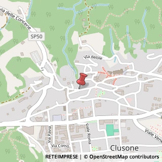 Mappa Via Lattanzio Querena, 17, 24023 Clusone, Bergamo (Lombardia)