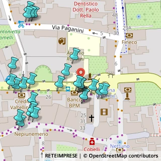 Mappa Piazza Antonio Rosmini, 38068 Rovereto TN, Italia (0.05357)