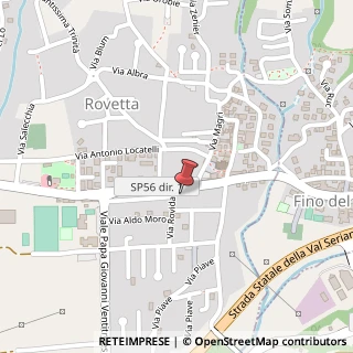 Mappa Via Andrea Fantoni, 7, 24020 Rovetta, Bergamo (Lombardia)