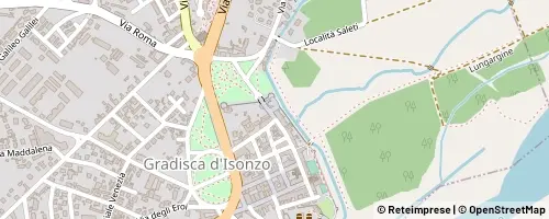 Mappa Gradisca d'Isonzo