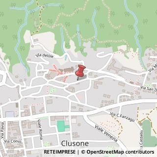 Mappa Via Antonio Cifrondi, 17, 24023 Clusone, Bergamo (Lombardia)