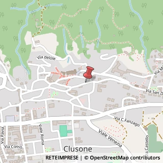 Mappa Via Antonio Cifrondi, 24023 Clusone BG, Italia, 24023 Clusone, Bergamo (Lombardia)
