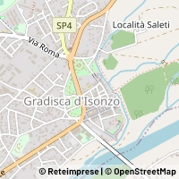 Mapa Gradisca d'Isonzo