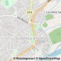 Karta Gradisca d'Isonzo