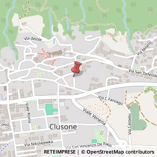 Mappa Via Benedetto Prina, 6, 24023 Clusone, Bergamo (Lombardia)