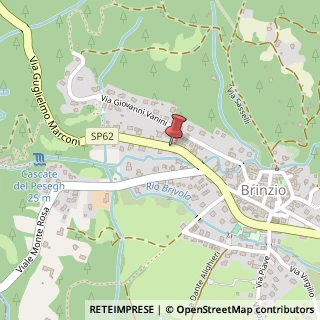 Mappa Via guglielmo marconi 1, 21030 Brinzio, Varese (Lombardia)