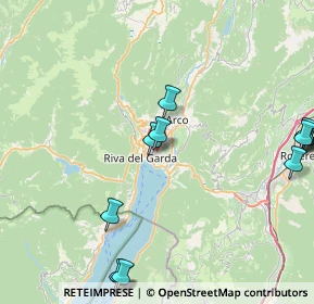 Mappa Via Tenente Miorelli, 38066 Riva del Garda TN, Italia (10.83615)