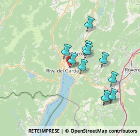 Mappa Via Tenente Miorelli, 38066 Riva del Garda TN, Italia (6.56909)