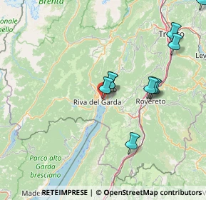 Mappa Via Tenente Miorelli, 38066 Riva del Garda TN, Italia (18.27273)