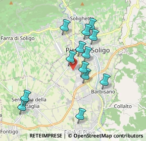 Mappa Via Cal Zattera, 31053 Pieve di Soligo TV, Italia (1.70462)