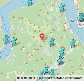 Mappa Via del Tivano, 22030 Sormano CO, Italia (6.8685)