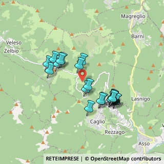 Mappa Via del Tivano, 22030 Sormano CO, Italia (1.6)