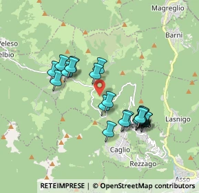 Mappa Via del Tivano, 22030 Sormano CO, Italia (1.6)