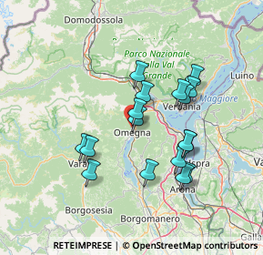 Mappa Via S. Fermo, 28887 Omegna VB, Italia (12.31176)