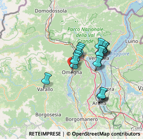 Mappa Via S. Fermo, 28887 Omegna VB, Italia (11.048)