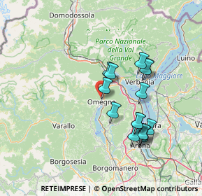 Mappa Via S. Fermo, 28887 Omegna VB, Italia (12.92733)