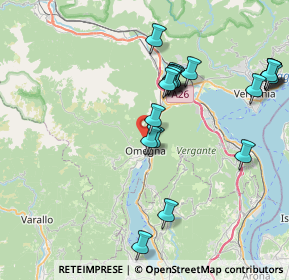 Mappa Via S. Fermo, 28887 Omegna VB, Italia (8.294)