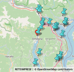 Mappa Via S. Fermo, 28887 Omegna VB, Italia (8.9955)