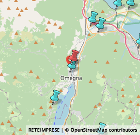 Mappa Via S. Fermo, 28887 Omegna VB, Italia (5.94545)