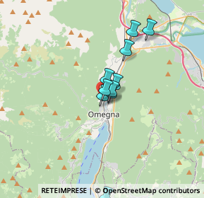 Mappa Via S. Fermo, 28887 Omegna VB, Italia (3.51667)