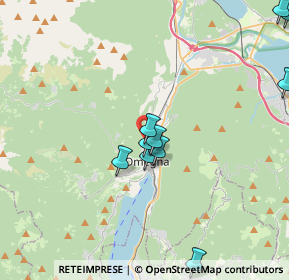 Mappa Via S. Fermo, 28887 Omegna VB, Italia (4.93167)