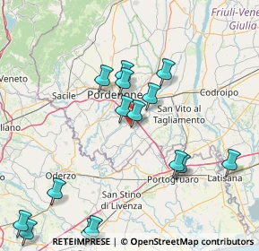 Mappa Via dei Pioppi, 33082 Azzano Decimo PN, Italia (18.00333)