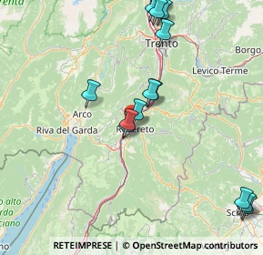 Mappa Via delle Grazie, 38068 Rovereto TN, Italia (18.448)