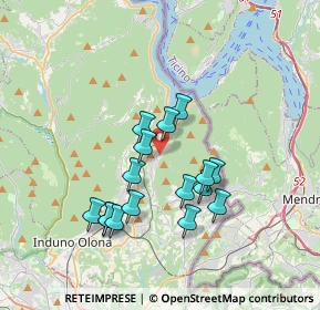 Mappa Via Bellotti, 21050 Besano VA, Italia (3.11125)